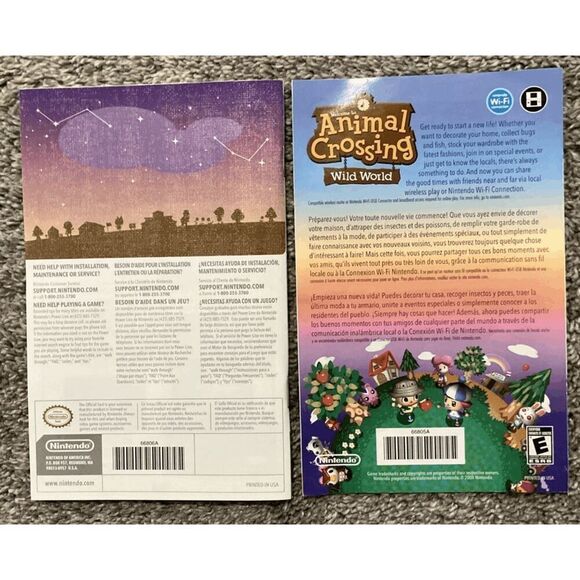 Animal Crossing: City Folk (Nintendo Wii, 2008) Complete W/ Manual CIB TESTED - Picture 5 of 8